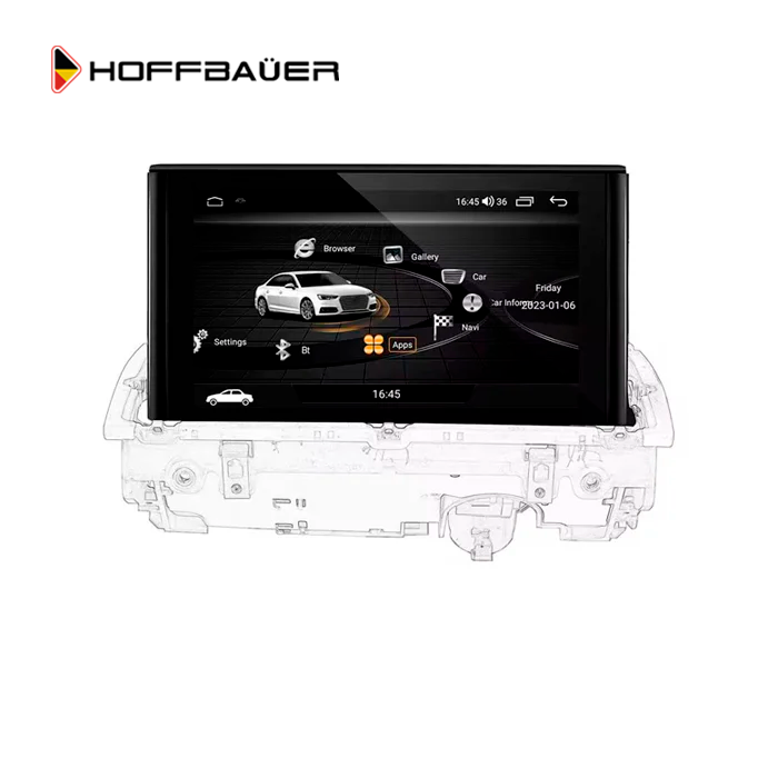 HOFFBAUER AUDI 1 Audi A3 S3 RS3 2013 al 2019 Pantalla Hoffbaüer 7″ OEM Plus Hoffmann & Baüer - Image 1