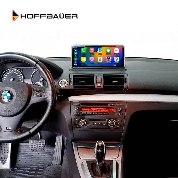 HOFFBAUER BMW 9 BMW E81 E82 E87 E88 Serie 1 2004 - 2012 Pantalla HoffBaüer OEM Plus Apple CarPlay & Android Auto Hoffmann & Baüer - Image 1